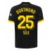 Borussia Dortmund Niklas Sule #25 Voetbalkleding Uitshirt 2023-24 Korte Mouwen